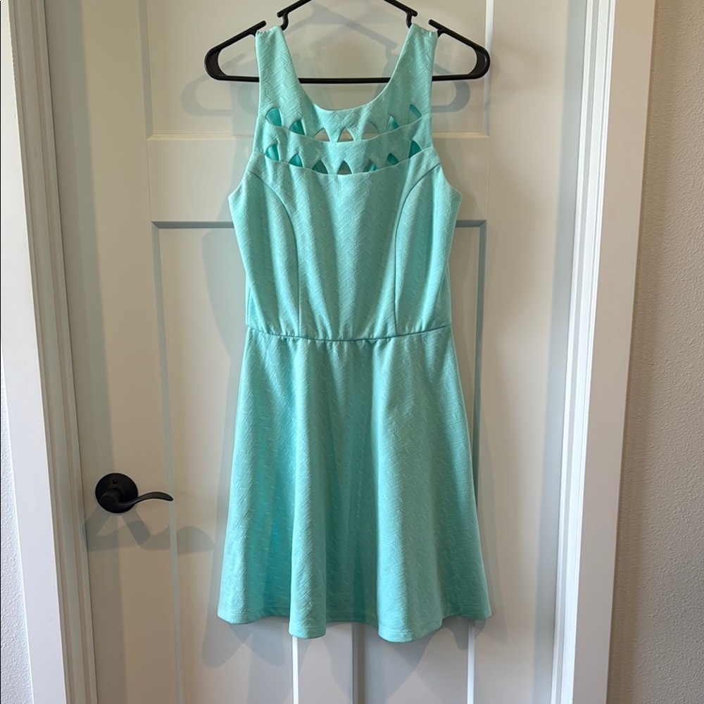 Maurices Mint Green Asymmetrical Dress